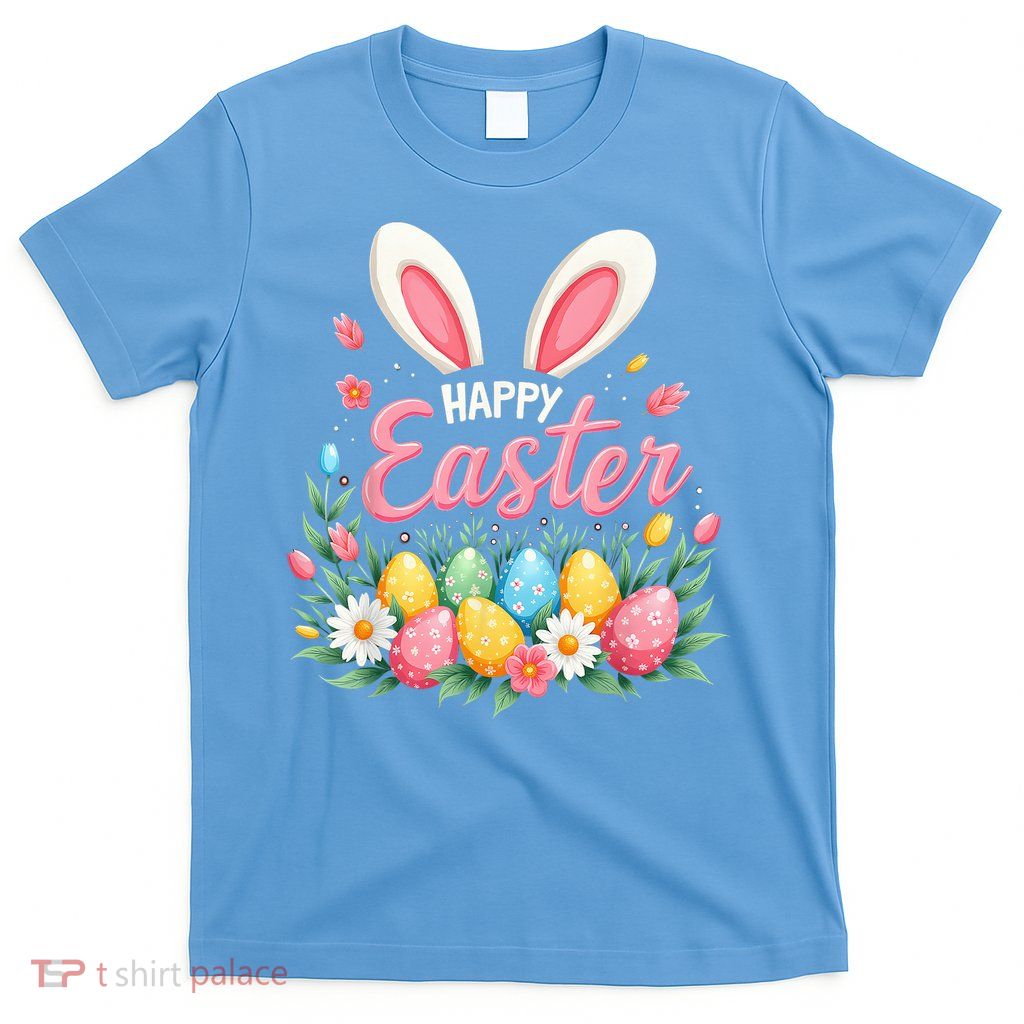 Happy Easter Bunny Spring Easter Egg Easter T-Shirt