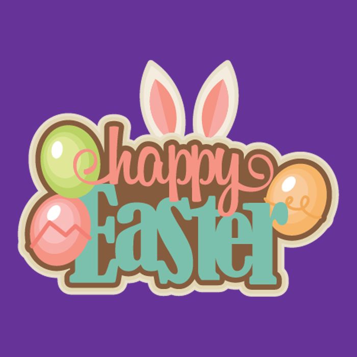 Happy Easter Bunny Ears Holiday Visor
