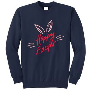 Happy Easter Bunny Ears Tall Sweatshirt