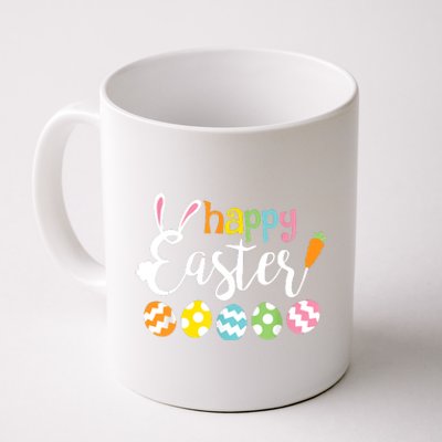 Happy Easter Bunny Rabbit Face Funny Easter Day Coffee Mug