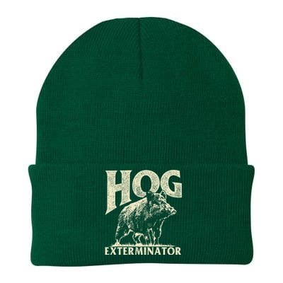 Hog Exterminator Boar Hunting Wild Hog Hunter Knit Cap Winter Beanie