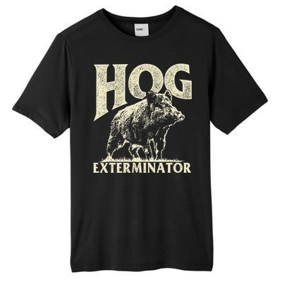 Hog Exterminator Boar Hunting Wild Hog Hunter Tall Fusion ChromaSoft Performance T-Shirt