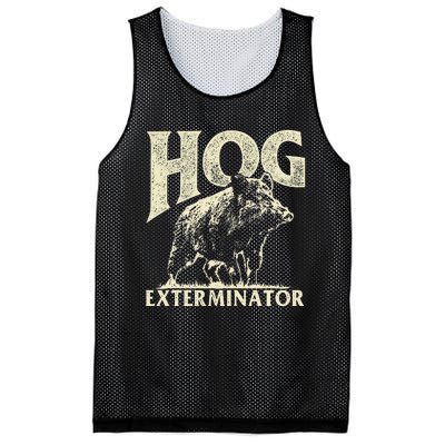 Hog Exterminator Boar Hunting Wild Hog Hunter Mesh Reversible Basketball Jersey Tank