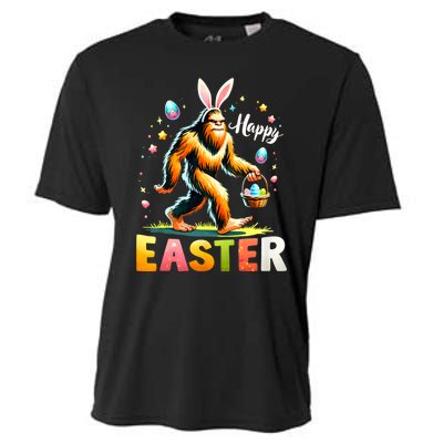 Happy Easter Bigfoot Egg Hunt Happy Easter Day Bigfoot Cooling Performance Crew T-Shirt