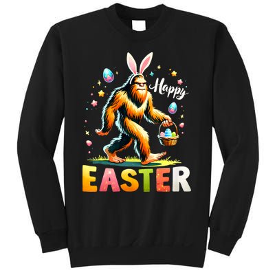 Happy Easter Bigfoot Egg Hunt Happy Easter Day Bigfoot Sweatshirt