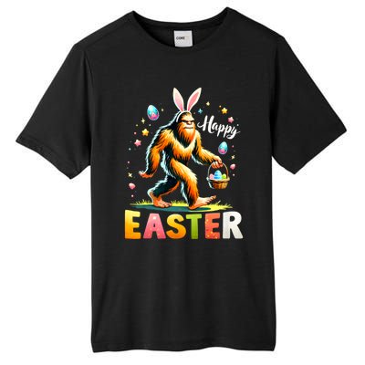 Happy Easter Bigfoot Egg Hunt Happy Easter Day Bigfoot Tall Fusion ChromaSoft Performance T-Shirt