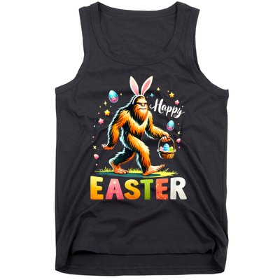 Happy Easter Bigfoot Egg Hunt Happy Easter Day Bigfoot Tank Top