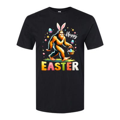 Happy Easter Bigfoot Egg Hunt Happy Easter Day Bigfoot Softstyle CVC T-Shirt