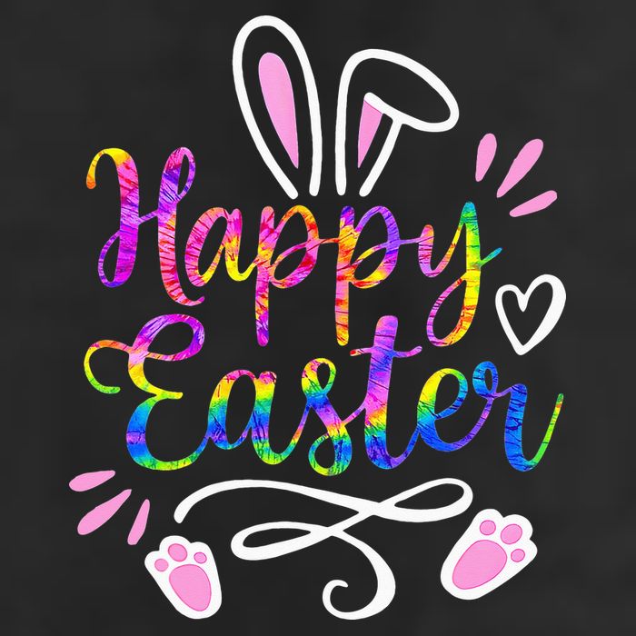 Happy Easter Bunny Rabbit Face Tie Dye Easter Day Cool Comfort Performance Bucket Hat