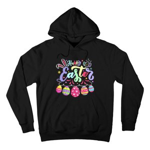 Happy Easter Bunny Spring Easter Egg Hunt Easter Hoodie