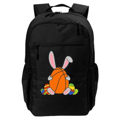 Happy Easter Basketball Bunny Ears Funny Egg Backpack