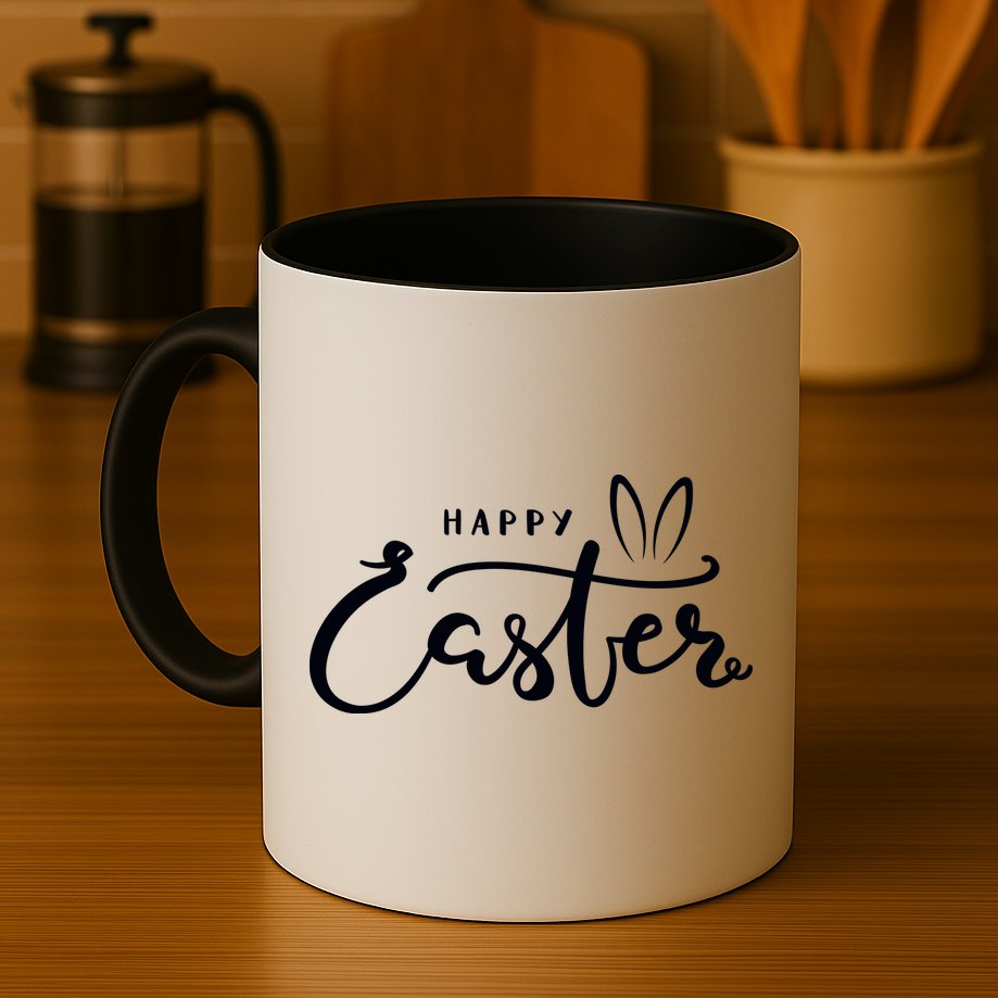 Happy Easter Bunny Ears Mug