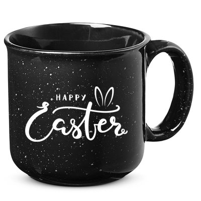 Happy Easter Bunny Ears 15oz Campfire Ceramic Mug