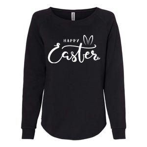 Happy Easter Bunny Ears Womens California Wash Sweatshirt