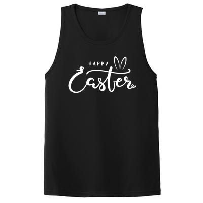 Happy Easter Bunny Ears PosiCharge Competitor Tank