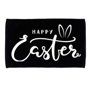 Happy Easter Bunny Ears Microfiber Hand Towel