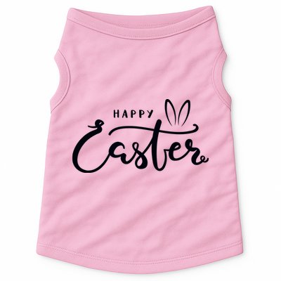 Happy Easter Bunny Ears Doggie Tank