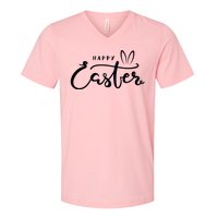 Happy Easter Bunny Ears V-Neck T-Shirt