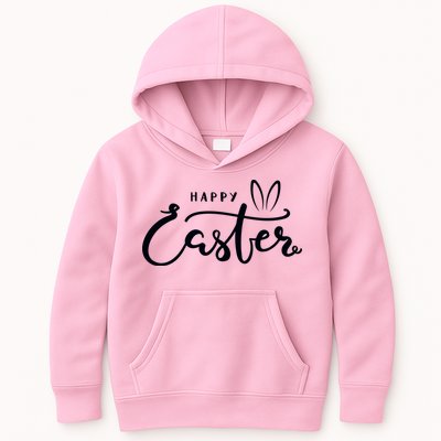 Happy Easter Bunny Ears Kids Hoodie