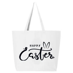 Happy Easter Bunny Ears 25L Jumbo Tote