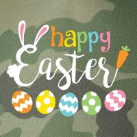 Happy Easter Bunny Rabbit Face Funny Easter Day Legacy Tie Dye Trucker Hat