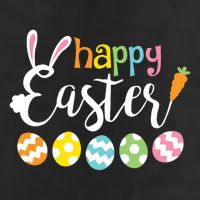 Happy Easter Bunny Rabbit Face Funny Easter Day Cool Comfort Performance Bucket Hat