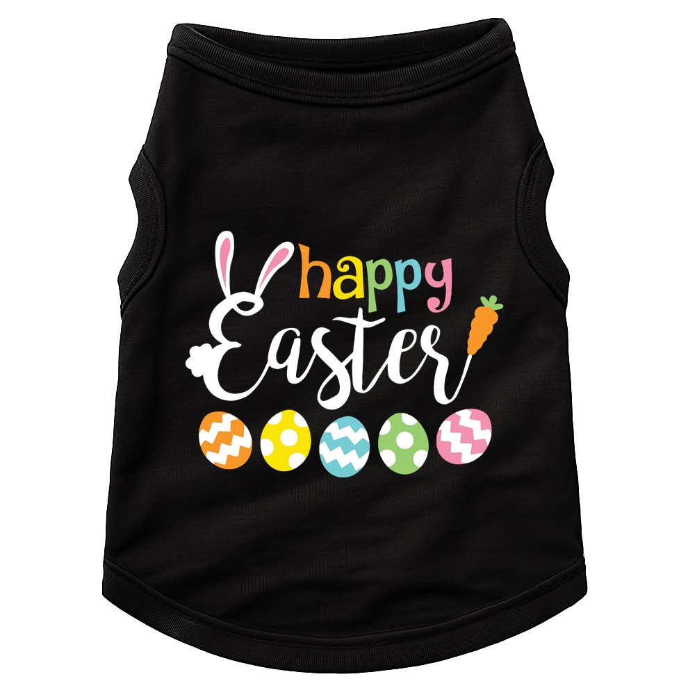 Happy Easter Bunny Rabbit Face Funny Easter Day Doggie Tank