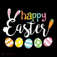 Happy Easter Bunny Rabbit Face Funny Easter Day Flatbill Hat