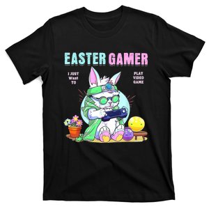 Happy Easter Bunny Funny Gamer Video Game T-Shirt