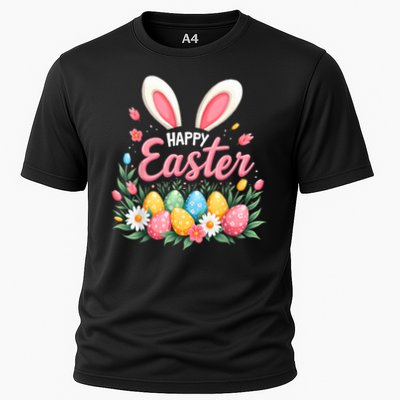 Happy Easter Bunny Spring Easter Egg Easter For Women Performance Shirt