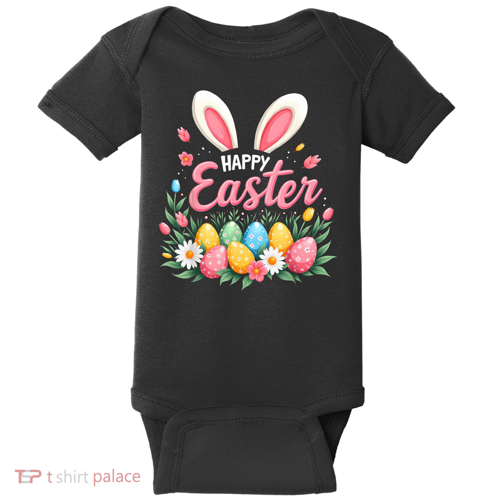 Happy Easter Bunny Spring Easter Egg Easter For Women Baby Bodysuit