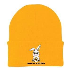 Hoppy Easter Bunny Cute Holiday Knit Cap Winter Beanie