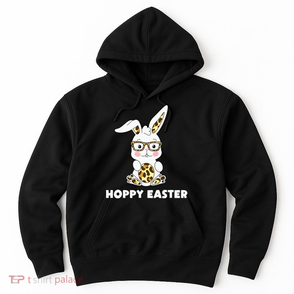 Hoppy Easter Bunny Cute Holiday Hoodie