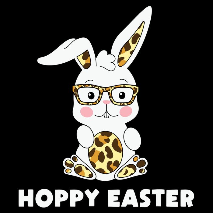 Hoppy Easter Bunny Cute Holiday Drawstring Bag
