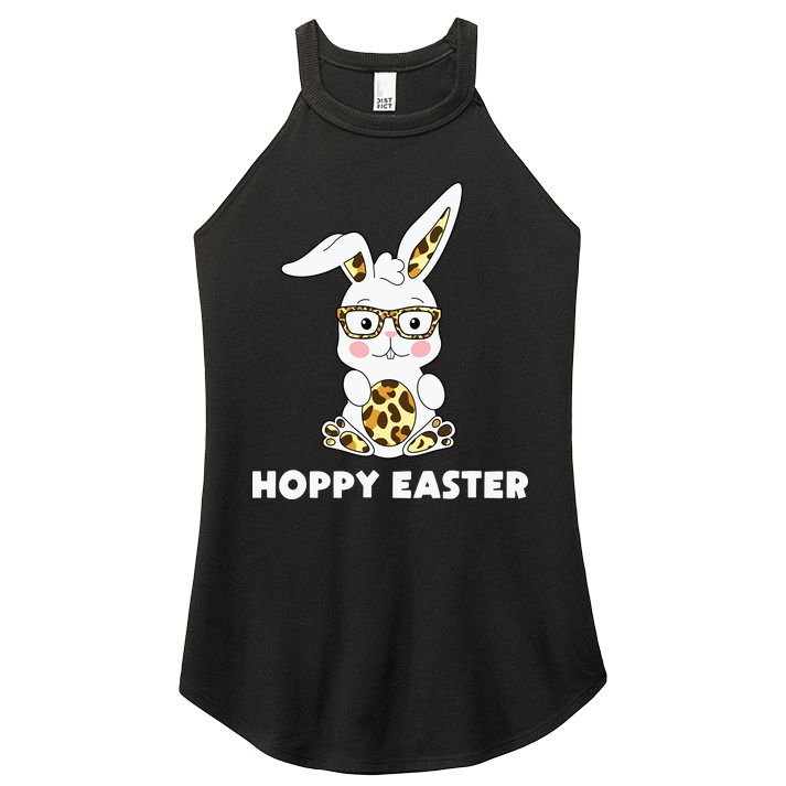 Hoppy Easter Bunny Cute Holiday Women's Perfect Tri Rocker Tank