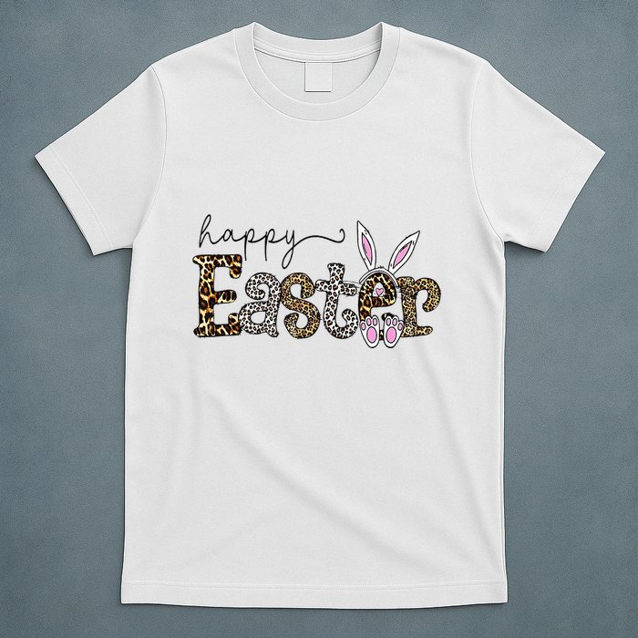 Happy Easter Bunny Rabbit Face Funny Easter Day T-Shirt