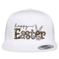 Happy Easter Bunny Rabbit Face Funny Easter Day Flatbill Hat