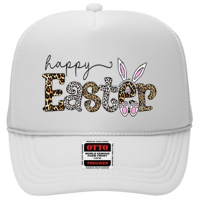 Happy Easter Bunny Rabbit Face Funny Easter Day Trucker Hat