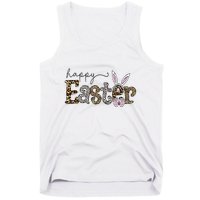 Happy Easter Bunny Rabbit Face Funny Easter Day Tank Top