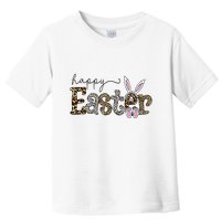 Happy Easter Bunny Rabbit Face Funny Easter Day Toddler T-Shirt