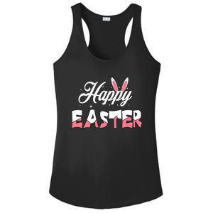 Happy Easter Bunny Easter Egg Hunt Squad Easter Day Ladies PosiCharge Competitor Racerback Tank