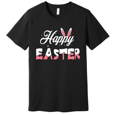 Happy Easter Bunny Easter Egg Hunt Squad Easter Day Premium T-Shirt