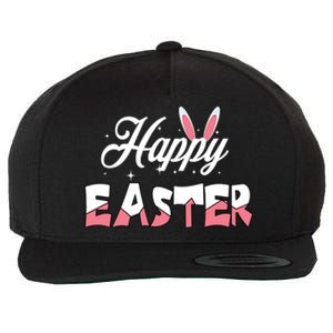 Happy Easter Bunny Easter Egg Hunt Squad Easter Day Wool Snapback Cap