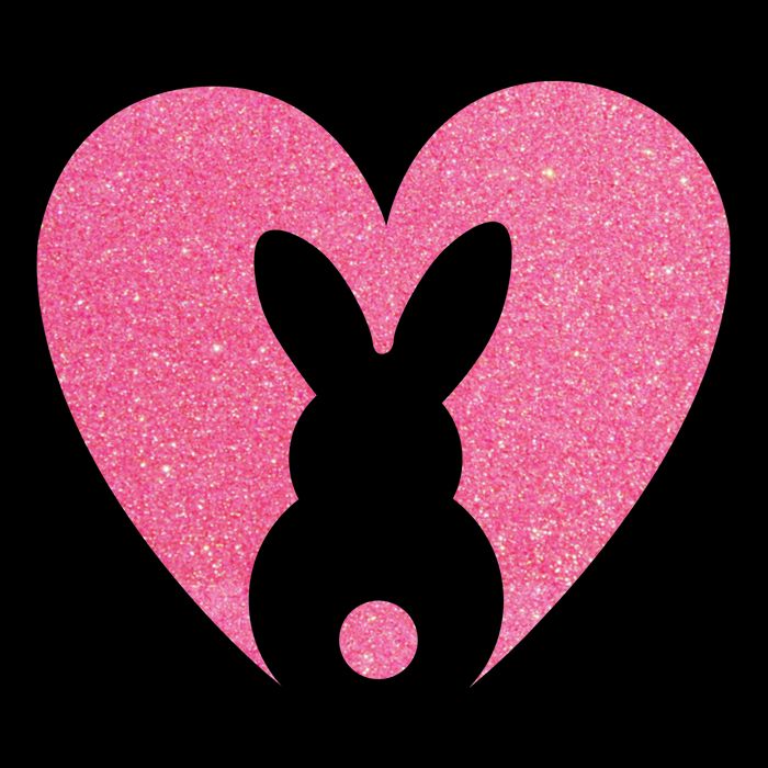 Heart Easter Bunny Backpack