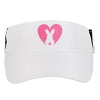 Heart Easter Bunny Adult Drive Performance Visor