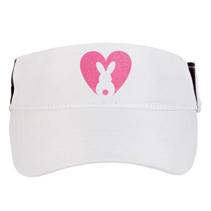 Heart Easter Bunny Adult Drive Performance Visor