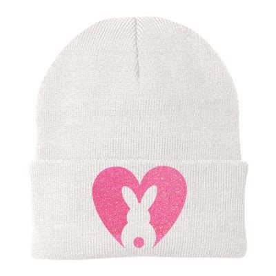 Heart Easter Bunny Knit Cap Winter Beanie