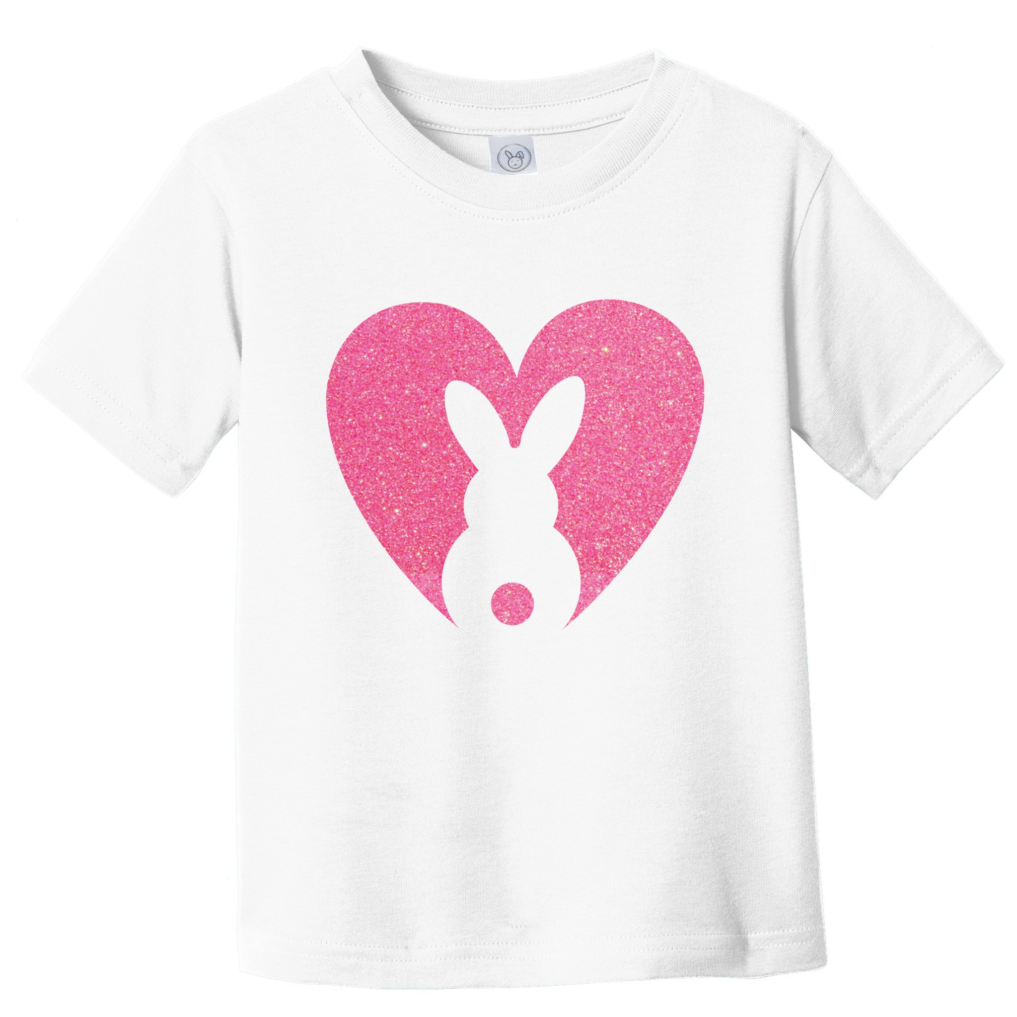 Heart Easter Bunny Toddler T-Shirt