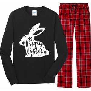 Happy Easter Bunny Gift Long Sleeve Pajama Set