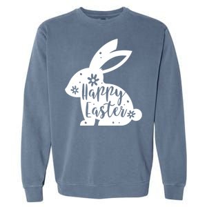 Happy Easter Bunny Gift Garment-Dyed Sweatshirt